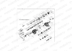 DRIVE TRAIN | DRIVE TRAIN, MAIN GEARCASE - L15U2NAGFA/MA (49LEVGEARCASE1333390)