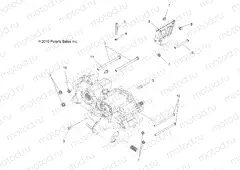 DRIVE TRAIN | DRIVE TRAIN, MAIN GEARCASE MOUNTING - A12MH50AD/AO/AQ/AX/AZ (49ATVGEARCASEMTG11SP500)