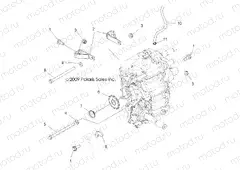 DRIVE TRAIN | DRIVE TRAIN, MAIN GEARCASE MOUNTING - A12NG50FA (49ATVGEARCASE10SCRAM)