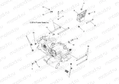 DRIVE TRAIN | DRIVE TRAIN, MAIN GEARCASE MOUNTING - A17SES57C1/C2/C7/CL/E1/E2/E7/EL/SET57C1/C2/E1/E2