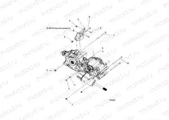 DRIVE TRAIN | DRIVE TRAIN, MAIN GEARCASE MOUNTING - A18S6E57F1