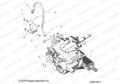 DRIVE TRAIN | DRIVE TRAIN, MAIN GEARCASE MOUNTING - G21GAE99A4 (C700190-1)