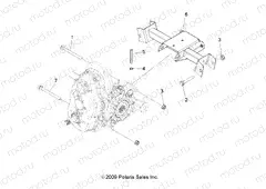 DRIVE TRAIN | DRIVE TRAIN, MAIN GEARCASE MOUNTING - R15RMAEGJ/GC/EJ (49LEVGEARCASEMTG10SDW)
