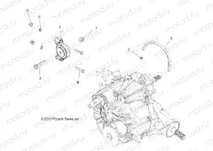 DRIVE TRAIN | DRIVE TRAIN, MAIN GEARCASE MOUNTING - R15RTE87FA (49RGRGEARCASEMTG13900XP)