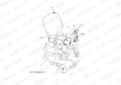 DRIVE TRAIN | DRIVE TRAIN, MAIN GEARCASE MOUNTING - R16RVAD1A1 (49RGRGEARCASEMTG151KDSL)