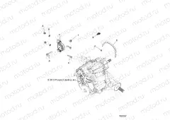DRIVE TRAIN | DRIVE TRAIN, MAIN GEARCASE MOUNTING - R17RTED1F1/SD1C1 (700357)