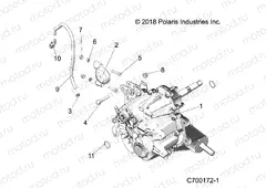 DRIVE TRAIN | DRIVE TRAIN, MAIN GEARCASE MOUNTING - R19RHE99ND (C700172-1)