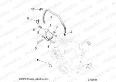 DRIVE TRAIN | DRIVE TRAIN, MAIN GEARCASE MOUNTING - R20RRB99/A/B (C700694)