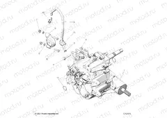 DRIVE TRAIN | DRIVE TRAIN, MAIN GEARCASE MOUNTING - R22MAA50J7 (C702972)