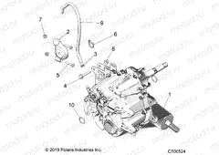 DRIVE TRAIN | DRIVE TRAIN, MAIN GEARCASE MOUNTING - R22RCA57A1/A7 (C700524)