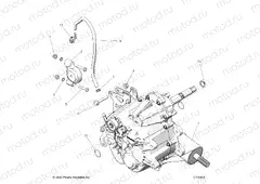 DRIVE TRAIN | DRIVE TRAIN, MAIN GEARCASE MOUNTING - R23MAA57F1/SC9/CK/F1/F9 (C730421)