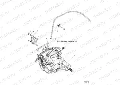 DRIVE TRAIN | DRIVE TRAIN, MAIN GEARCASE MOUNTING - Z15VCE87AT/AV (700012)