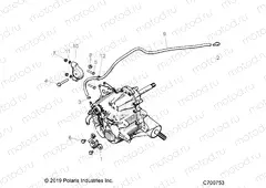 DRIVE TRAIN | DRIVE TRAIN, MAIN GEARCASE MOUNTING- Z20CHA57A2/E57AM (C700753)