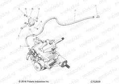 DRIVE TRAIN | DRIVE TRAIN, MAIN GEARCASE MOUNTING- Z20CHA57K2 (C702609)