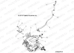 DRIVE TRAIN | DRIVE TRAIN, MAIN GEARCASE MOUNTING - Z20NAE99FC/E99NC/S99CC/S99FC (C700275-5)