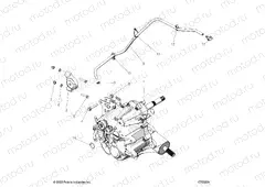 DRIVE TRAIN | DRIVE TRAIN, MAIN GEARCASE MOUNTING - Z23A5P87A4 (C703204)