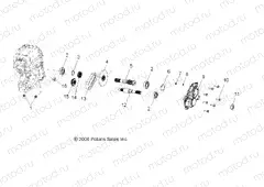 DRIVE TRAIN | DRIVE TRAIN, MAIN GEARCASE OUTPUT SHAFT - R08RF68AD/AF/AZ (4999203249920324D06)