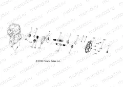 DRIVE TRAIN | DRIVE TRAIN, MAIN GEARCASE OUTPUT SHAFT - R15RAA76AA/AJ (4999202219920221D06)