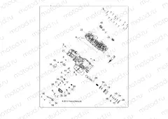 DRIVE TRAIN | DRIVE TRAIN, MAIN GEARCASE - R13RH76AG/AH/AN (49RGRTRANS1333071)