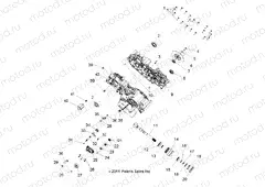 DRIVE TRAIN | DRIVE TRAIN, MAIN GEARCASE - R13WH76AG/AR/EAH/EAI (49RGRGEARCASE1332977)