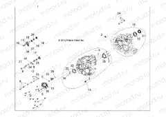 DRIVE TRAIN | DRIVE TRAIN, MAIN GEARCASE - R13XT87AA/9EAK (49RGRTRANS1333044)