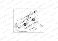DRIVE TRAIN | DRIVE TRAIN, MAIN GEARCASE - R15RMH57FA (700175)