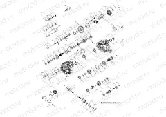 DRIVE TRAIN | DRIVE TRAIN, MAIN GEARCASE - R15RUA57AA/E57AC (49RGRGEARCASE1333059)