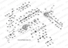 DRIVE TRAIN | DRIVE TRAIN, MAIN GEARCASE - Z15VHA57AJ (49RGRTRANS1333051)
