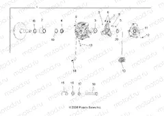 DRIVE TRAIN | DRIVE TRAIN, PRIMARY CLUTCH - A09ZN85/8X ALL OPTIONS (49ATVCLUTCH09SPXP550)
