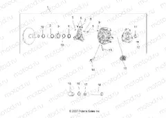 DRIVE TRAIN | DRIVE TRAIN, PRIMARY CLUTCH - A13MH50FU (49ATVCLUTCH08SPX25)