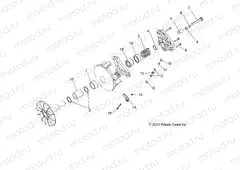 DRIVE TRAIN | DRIVE TRAIN, PRIMARY CLUTCH - A15DAE57EK (49RGRCLUTCHDRV15ACEEU)