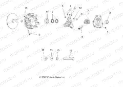 DRIVE TRAIN | DRIVE TRAIN, PRIMARY CLUTCH - A15SAA32EH (49ATVCLUTCH08SP500)