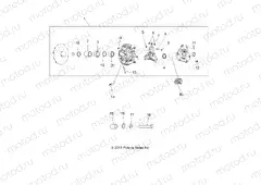 DRIVE TRAIN | DRIVE TRAIN, PRIMARY CLUTCH - A17SES57C1/C2/C7/E1/E2/E7/SET57C1/C2/E1/E2
