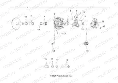 DRIVE TRAIN | DRIVE TRAIN, PRIMARY CLUTCH - A18SVS95CR/ER (49ATVCLUTCH10SPXP550)