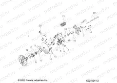 DRIVE TRAIN | DRIVE TRAIN, PRIMARY CLUTCH - A23SHE57AL/AS (C0211241-2)