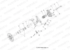 DRIVE TRAIN | DRIVE TRAIN, PRIMARY CLUTCH - R11VH76/VY76 ALL OPTIONS (49RGRCLUTCHDRV09RZRS)