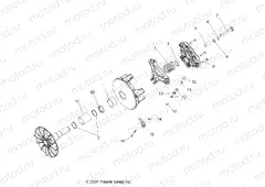 DRIVE TRAIN | DRIVE TRAIN, PRIMARY CLUTCH - R15RAA76AA/AJ (49RGRCLUTCHDRV086X6)
