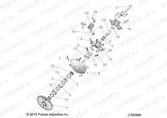 DRIVE TRAIN | DRIVE TRAIN, PRIMARY CLUTCH - R20RRE99F1/F9/FK/S99C1/C9/CK/F1/F9/FK (C700880)