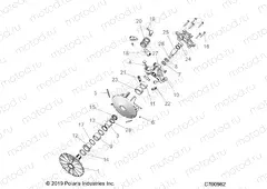 DRIVE TRAIN | DRIVE TRAIN, PRIMARY CLUTCH - R20RRED4F1/N1/SD4C1 FROM 1/10/2020 TO 5/1/2020 (700982)