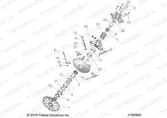 DRIVE TRAIN | DRIVE TRAIN, PRIMARY CLUTCH - R20RSM99AL (C700965)
