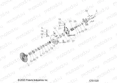 DRIVE TRAIN | DRIVE TRAIN, PRIMARY CLUTCH R22RSJ99A9/B9 (C701320)