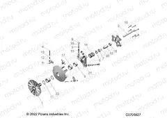DRIVE TRAIN | DRIVE TRAIN, PRIMARY CLUTCH - R23RSE99A9/B9/AJ/BJ/AK/BK/AX/BX (C0705927)