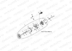 DRIVE TRAIN | DRIVE TRAIN, PRIMARY CLUTCH - Z15VFE99AT/AV/AP (49RGRCLUTCHDRV14RZR1000)