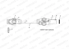 DRIVE TRAIN | DRIVE TRAIN, PROP SHAFT - A13DH50AX/AZ (4999204069920406C02)