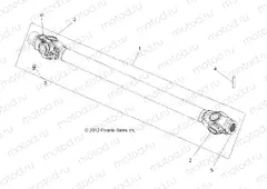 DRIVE TRAIN | DRIVE TRAIN, PROP SHAFT, FRONT - A15SYE95AX/L95AP