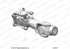 DRIVE TRAIN | DRIVE TRAIN, PROP SHAFT, REAR - A21SXV95AG/CAG (C101471)