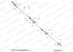 DRIVE TRAIN | DRIVE TRAIN, PROP SHAFT - Z20R4B92AC/BC/AR/BR/D92AC/BC/AR/BR (C0703018-1)