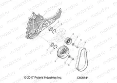 DRIVE TRAIN | DRIVE TRAIN, QUICKDRIVE BELT SYSTEM - S21EGT8R ALL OPTIONS (C600841)