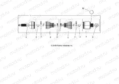 DRIVE TRAIN | DRIVE TRAIN, REAR DRIVE SHAFT - A15SAA32EH (49ATVSHAFTDRIVERR1333275)
