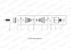 DRIVE TRAIN | DRIVE TRAIN, REAR DRIVE SHAFT - A15SDA57AA/LJ/E57AJ